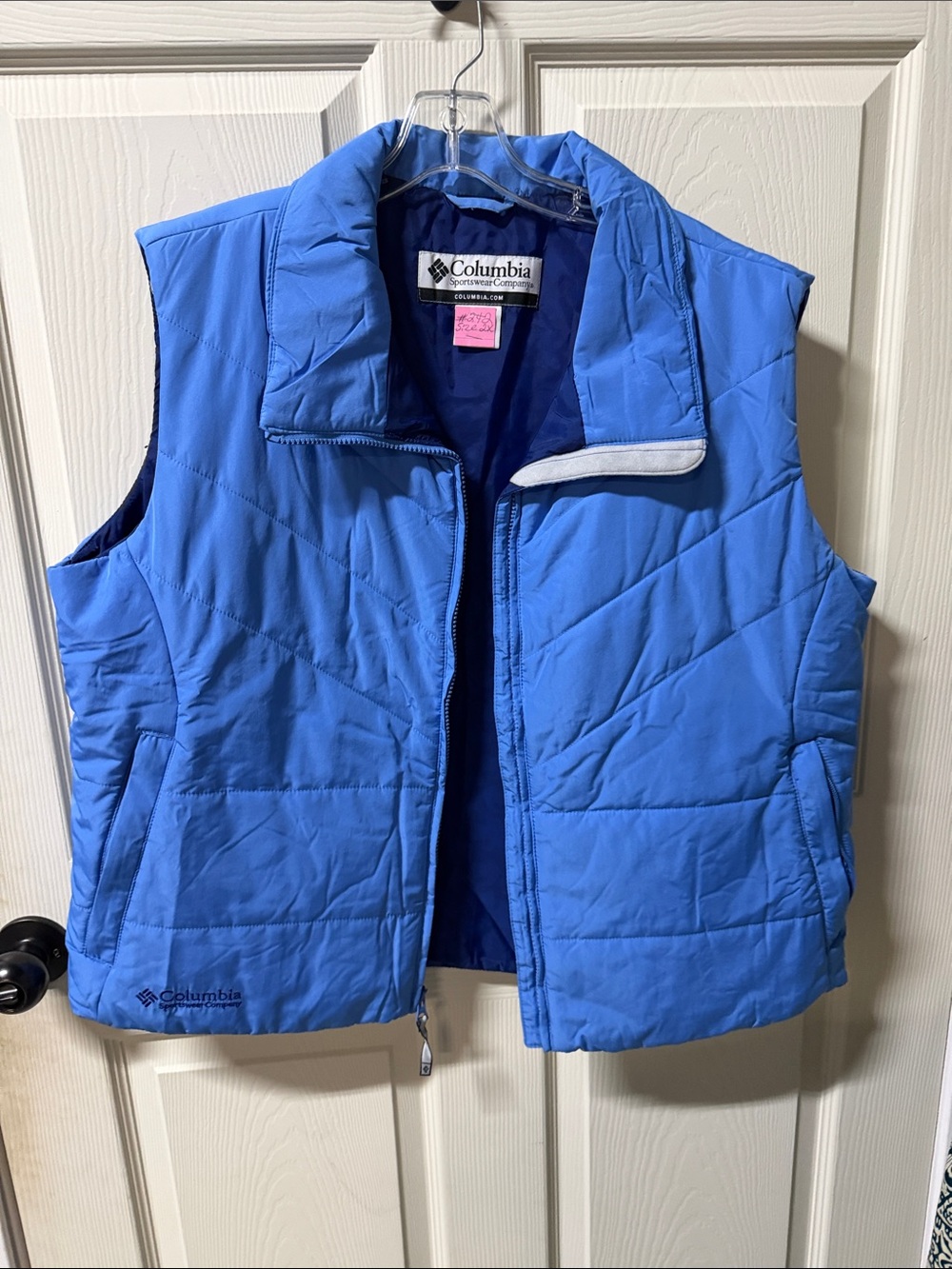 Columbia women’s ' Bright Blue Quilted Puffer Vest